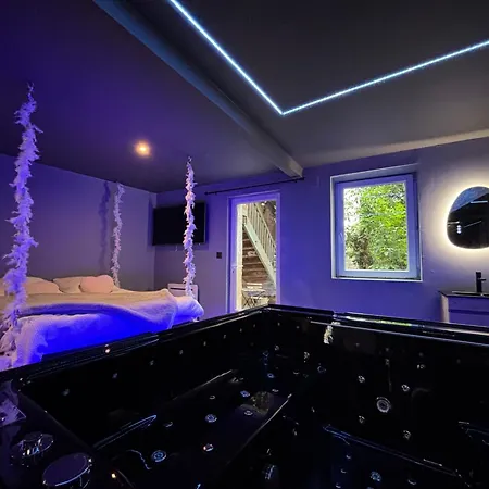 Suite Spa Privatif & Jacuzzi Xxl Route Des Vins A Chatenois Châtenois
